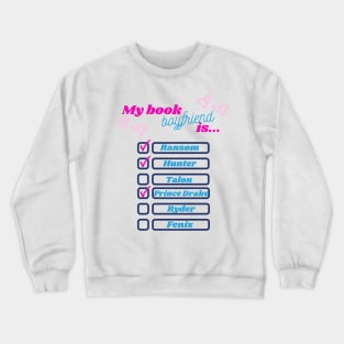 Book Boyfriend Crewneck Sweatshirt